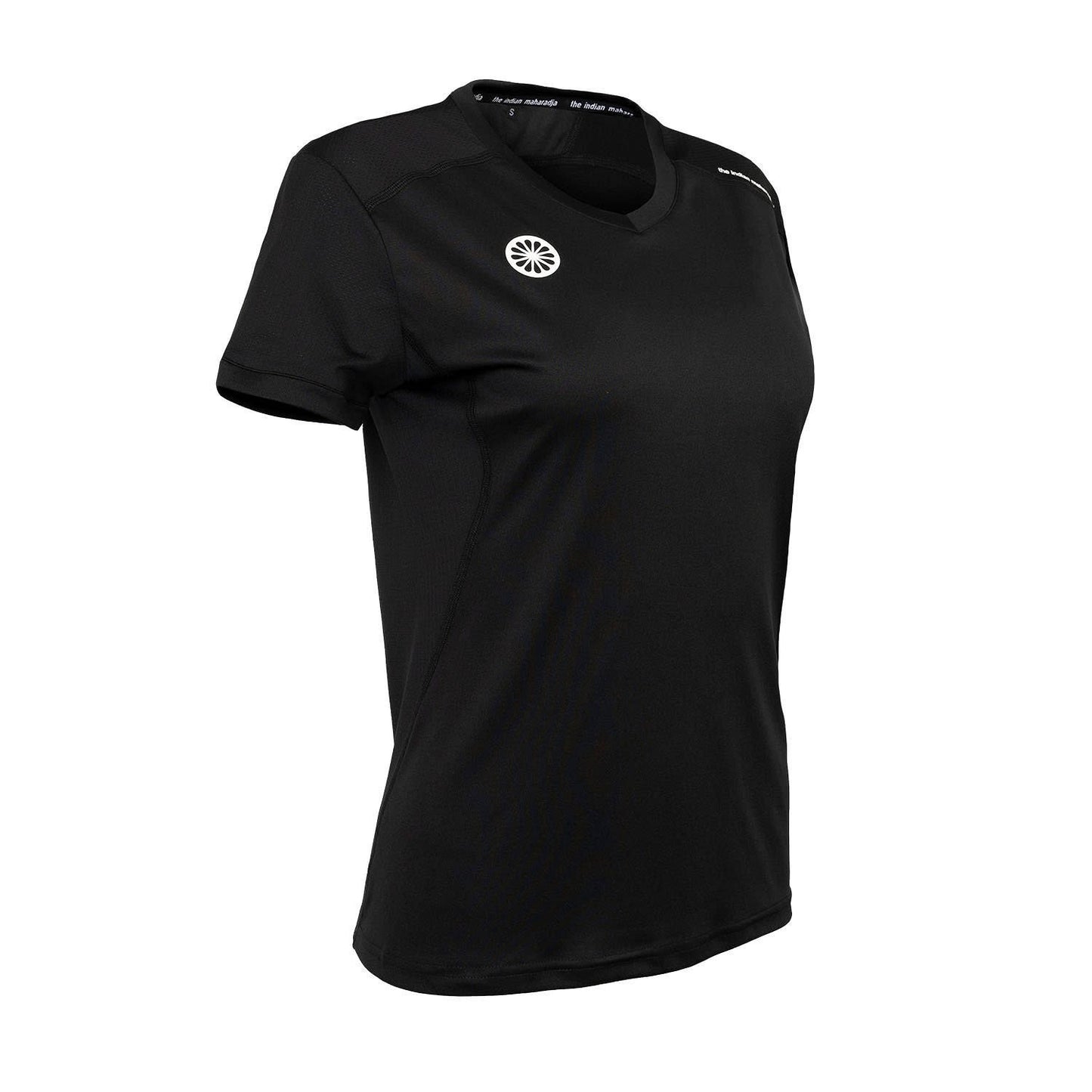 Indian Maharadja Jaipur Women Performance Tee Black