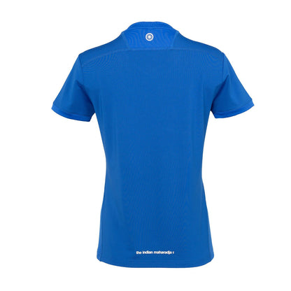 Indian Maharadja Jaipur Women Performance Tee Cobalt