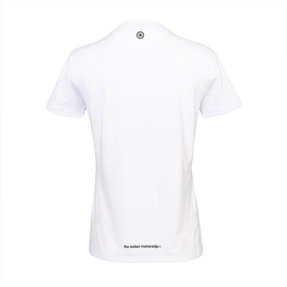 Indian Maharadja Jaipur Women Performance Tee White