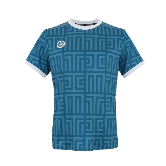 Indian Maharadja Kadiri Monogram tee Boys Petrol