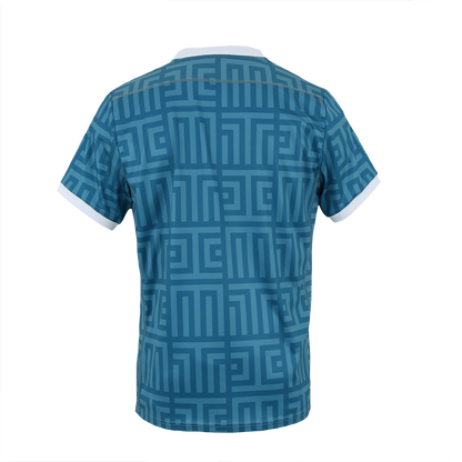 Indian Maharadja Kadiri Monogram tee Boys Petrol