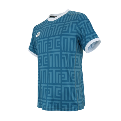 Indian Maharadja Kadiri Monogram tee Boys Petrol