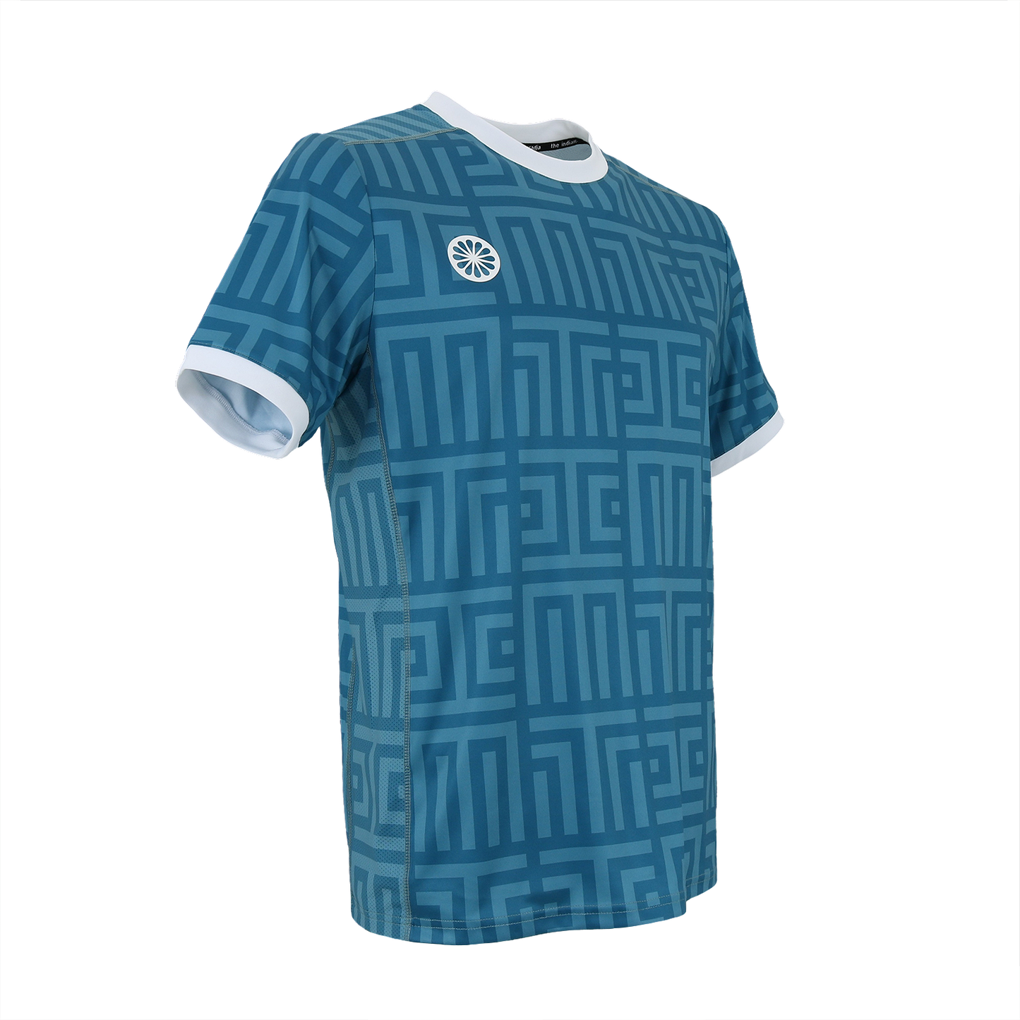 Indian Maharadja Kadiri Monogram tee Boys Petrol