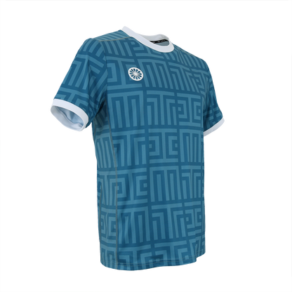 Indian Maharadja Kadiri Monogram tee Boys Petrol