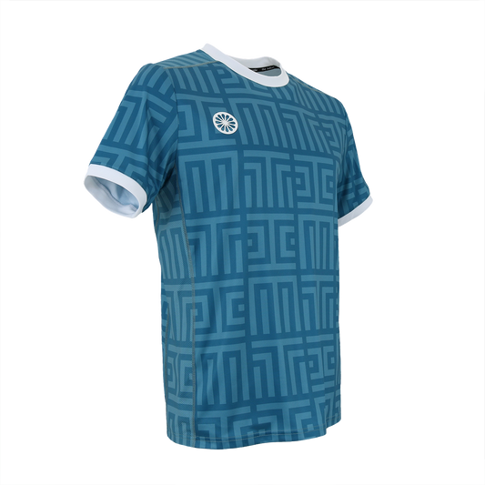 Indian Maharadja Kadiri Monogram tee Boys Petrol