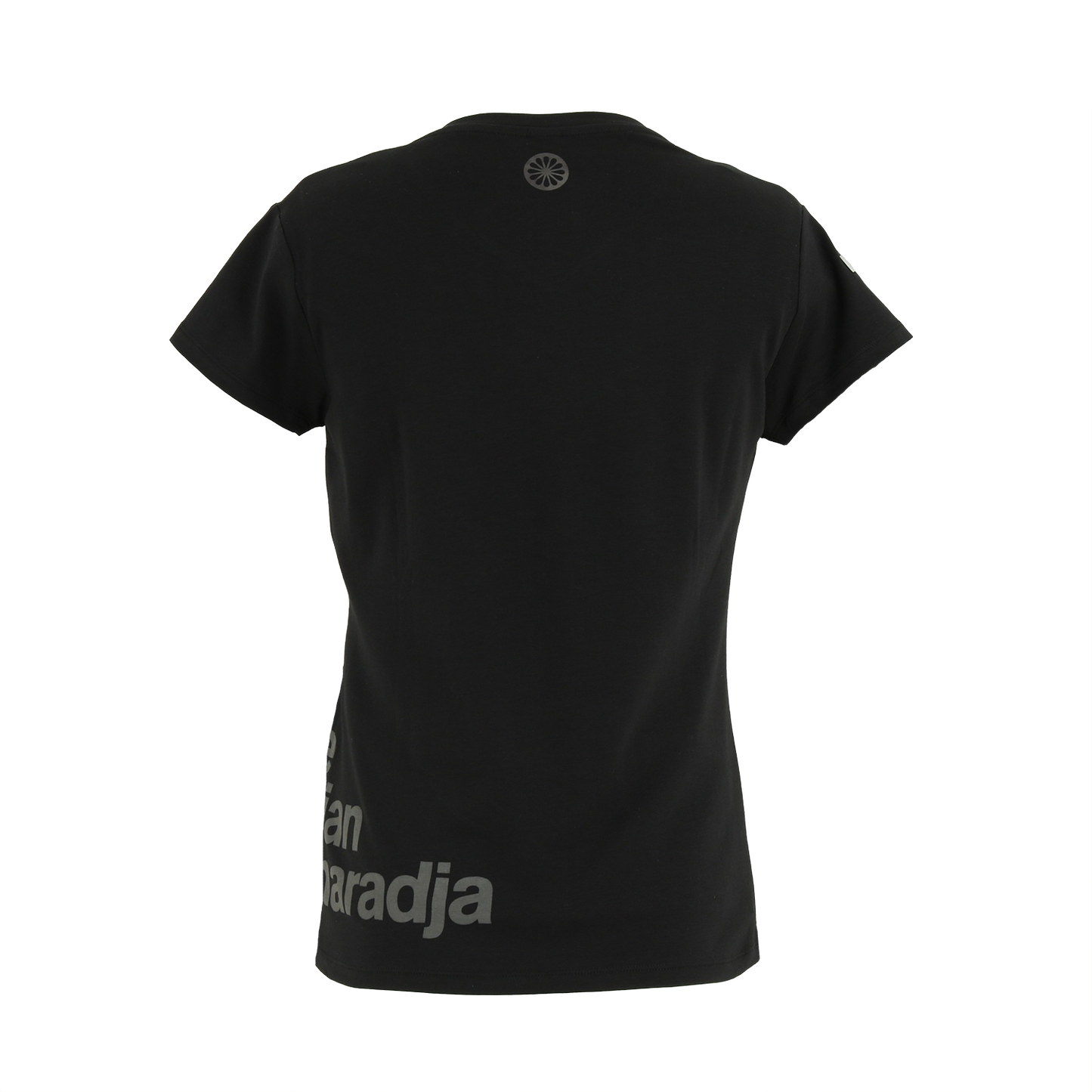 Indian Maharadja Kota Women Shadow Tee Black