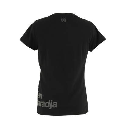 Indian Maharadja Kota Women Shadow Tee Black