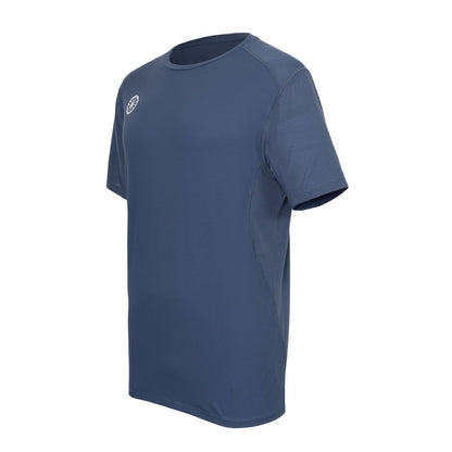 Indian Maharadja Dry Touch Tee Men Indigo Blue