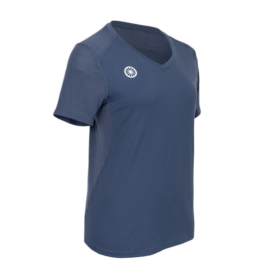 Indian Maharadja Dry Touch Tee Women Indigo Blue