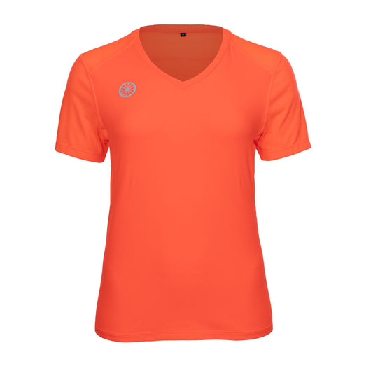 Indian Maharadja Dry Touch Tee Women Neon Coral