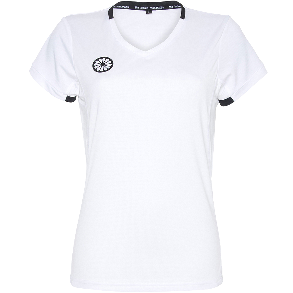 Indian Maharadja  Women Tech Tee White