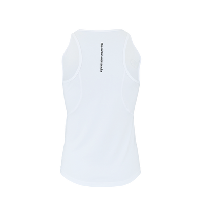 Indian Maharadja Performance Tank White