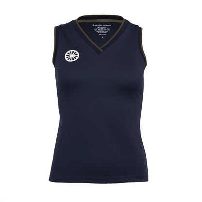Indian Maharadja Kadiri Pique Tank Navy
