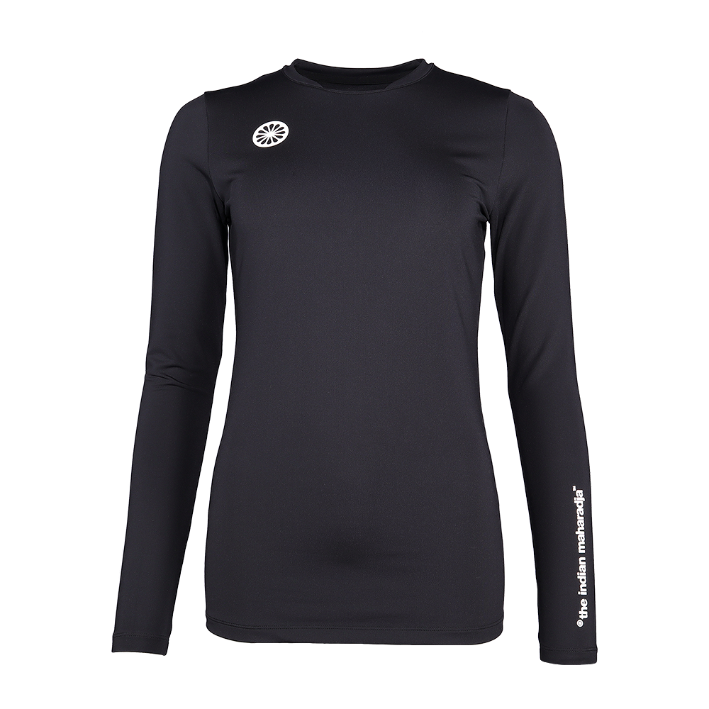 Indian Maharadja Thermo Longsleeve Dames Black