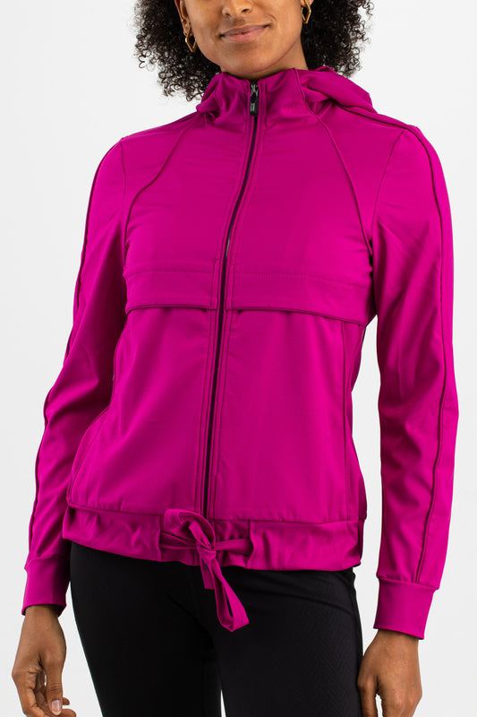 Sjeng Tessy Hooded Jacket Fuchsia