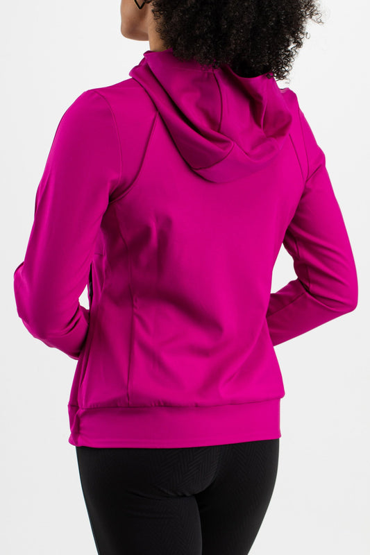 Sjeng Tessy Hooded Jacket Fuchsia