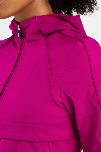 Sjeng Tessy Hooded Jacket Fuchsia