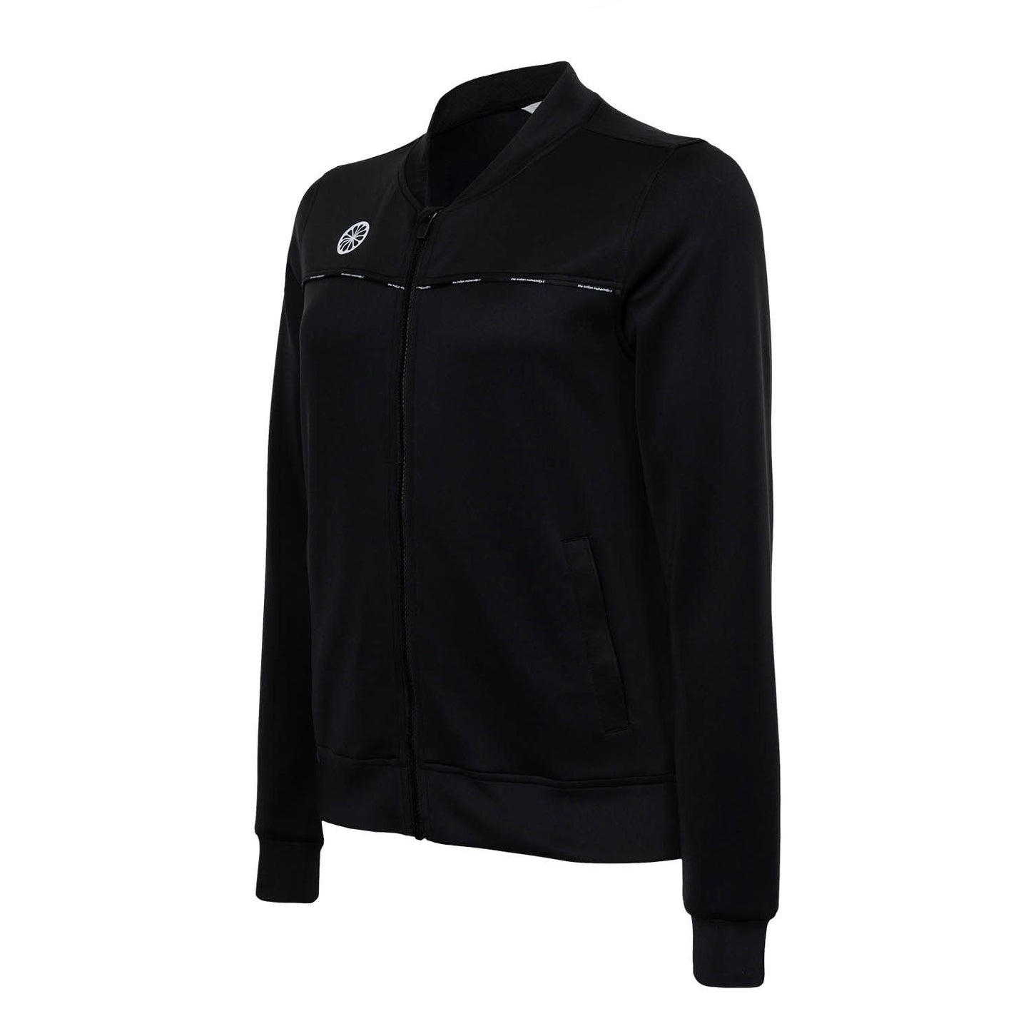 Indian Maharadja Women Track Jacket Black