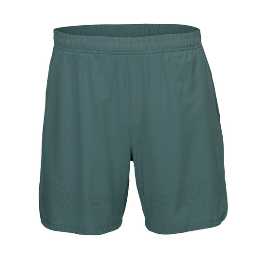 Indian Maharadja 2 in 1 Men Short 7 inch Duck Green