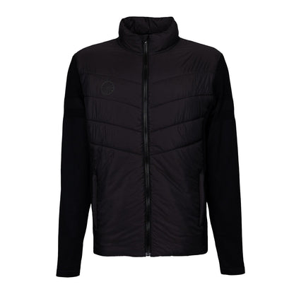 Indian Maharadja Men Padded Jacket Black