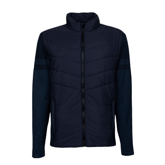 Indian Maharadja Men Padded Jacket Night Blue