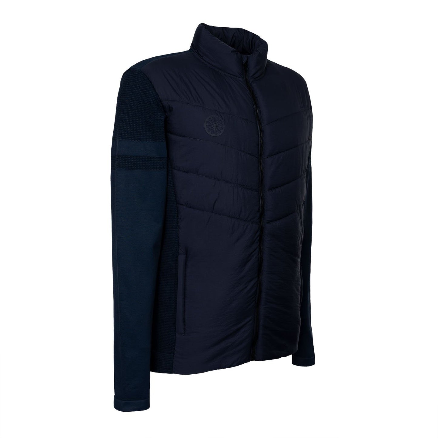 Indian Maharadja Men Padded Jacket Night Blue