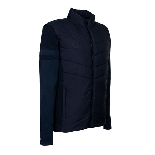 Indian Maharadja Men Padded Jacket Night Blue
