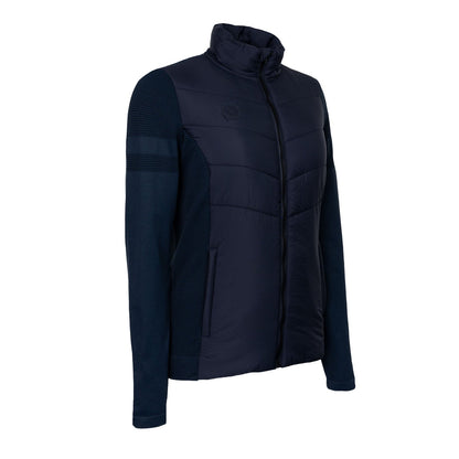 Indian Maharadja Women Padded Jacket Night Blue