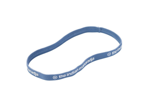 Indian Maharadja Haarband Blue Pastel