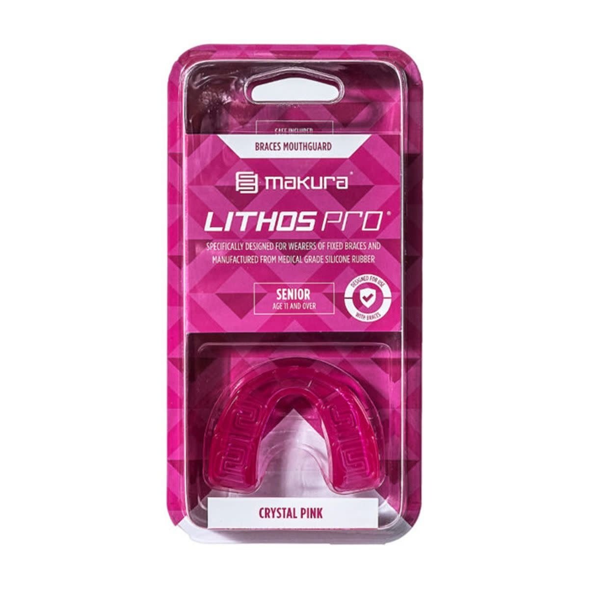 Indian Maharadja Lithos Braces Senior Pink