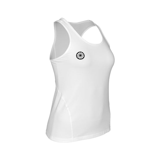 Indian Maharadja Women Performance Tank Bright White