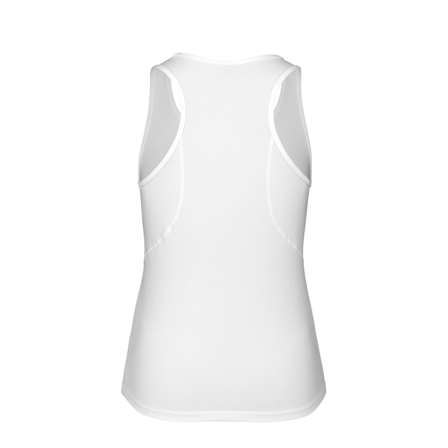 Indian Maharadja Women Performance Tank Bright White