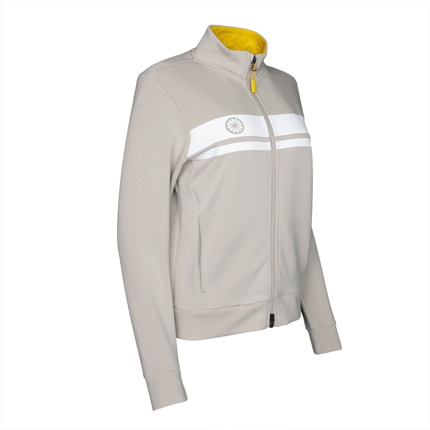 Indian Maharadja Soft Supreme Jacket Women Warm Grey