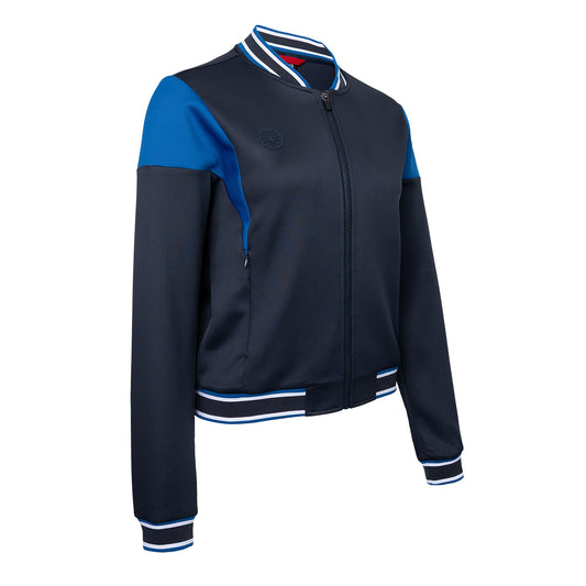 Indian Marahadja Women pique bomber jacket