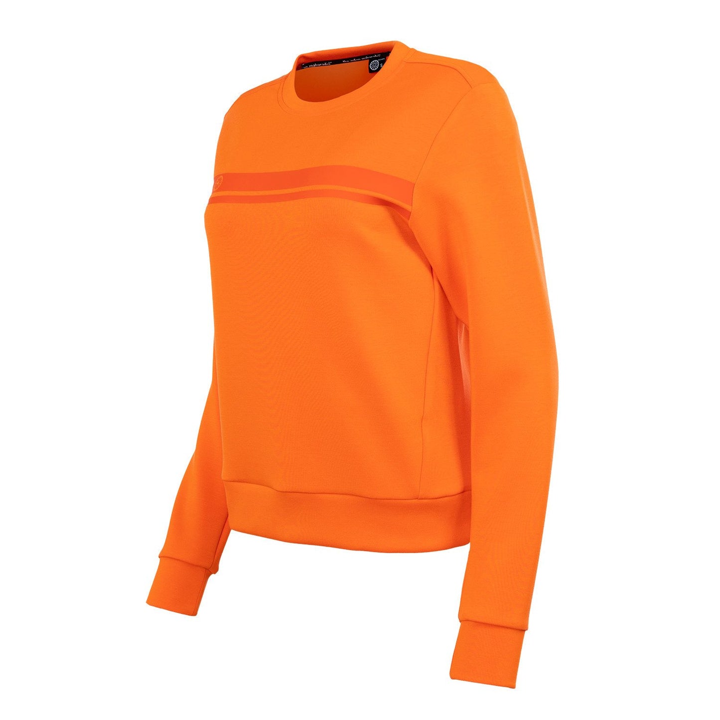 Indian Maharadja Women Soft Supreme Sweater Sunset Orange