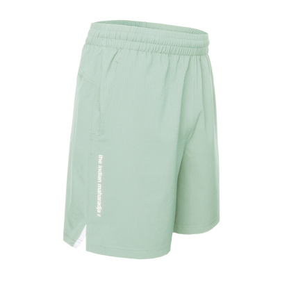 Indian Maharadja Ripstop Retro Short Men 7 inch Light Mint