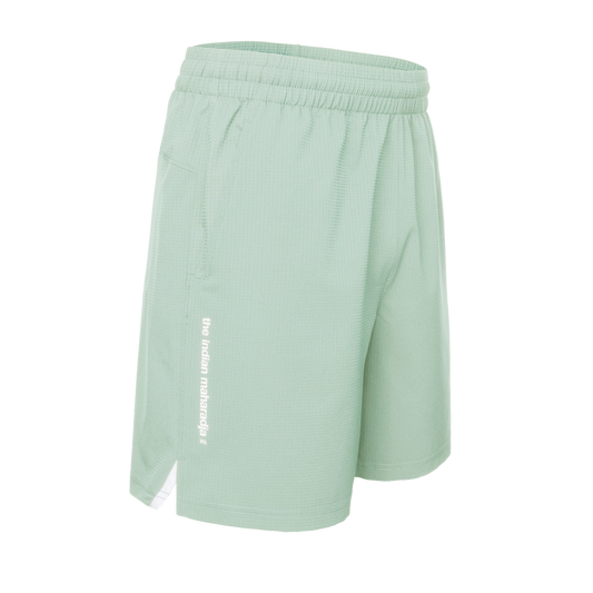 Indian Maharadja Ripstop Retro Short Men 7 inch Light Mint