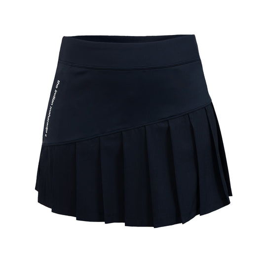 Indian Maharadja Pleated Skirt Night Blue