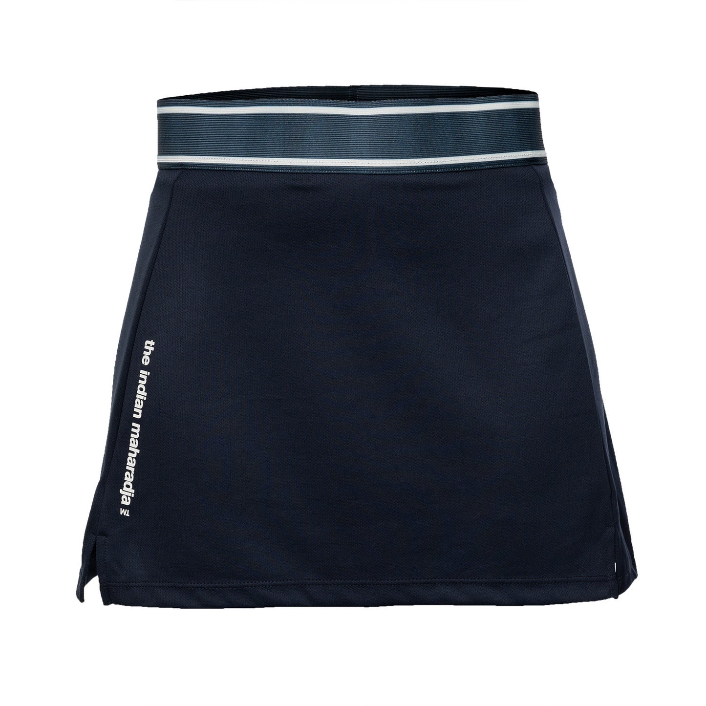 Indian Maharadja Kadiri Pique Skirt Night Blue