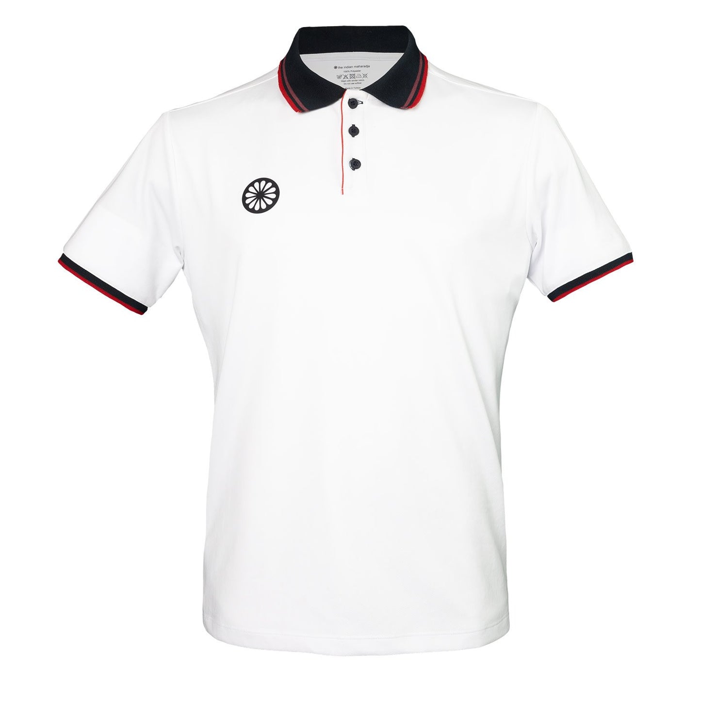 Indian Maharadja Pique Polo Men White