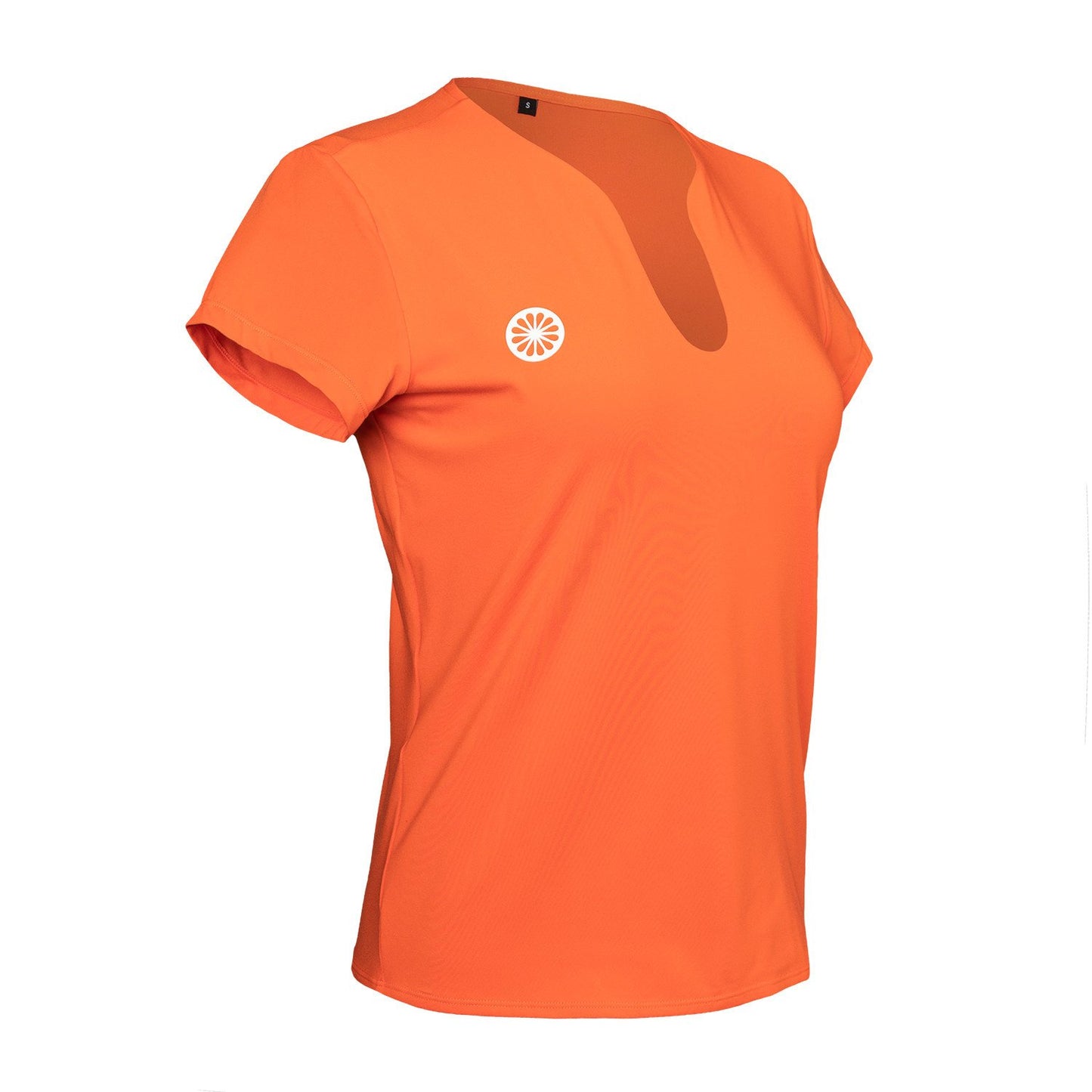 Indian Maharadja Breeze Tee Women Sunset Orange