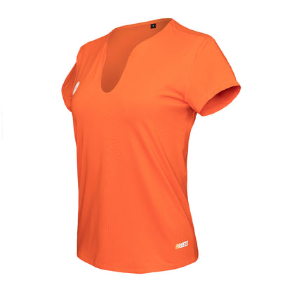 Indian Maharadja Breeze Tee Women Sunset Orange