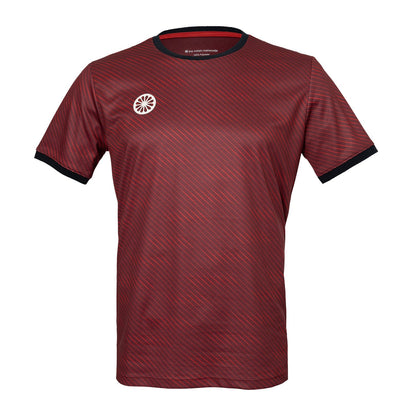 Indian Maharadja Pique Printed Tee Men Bordeaux