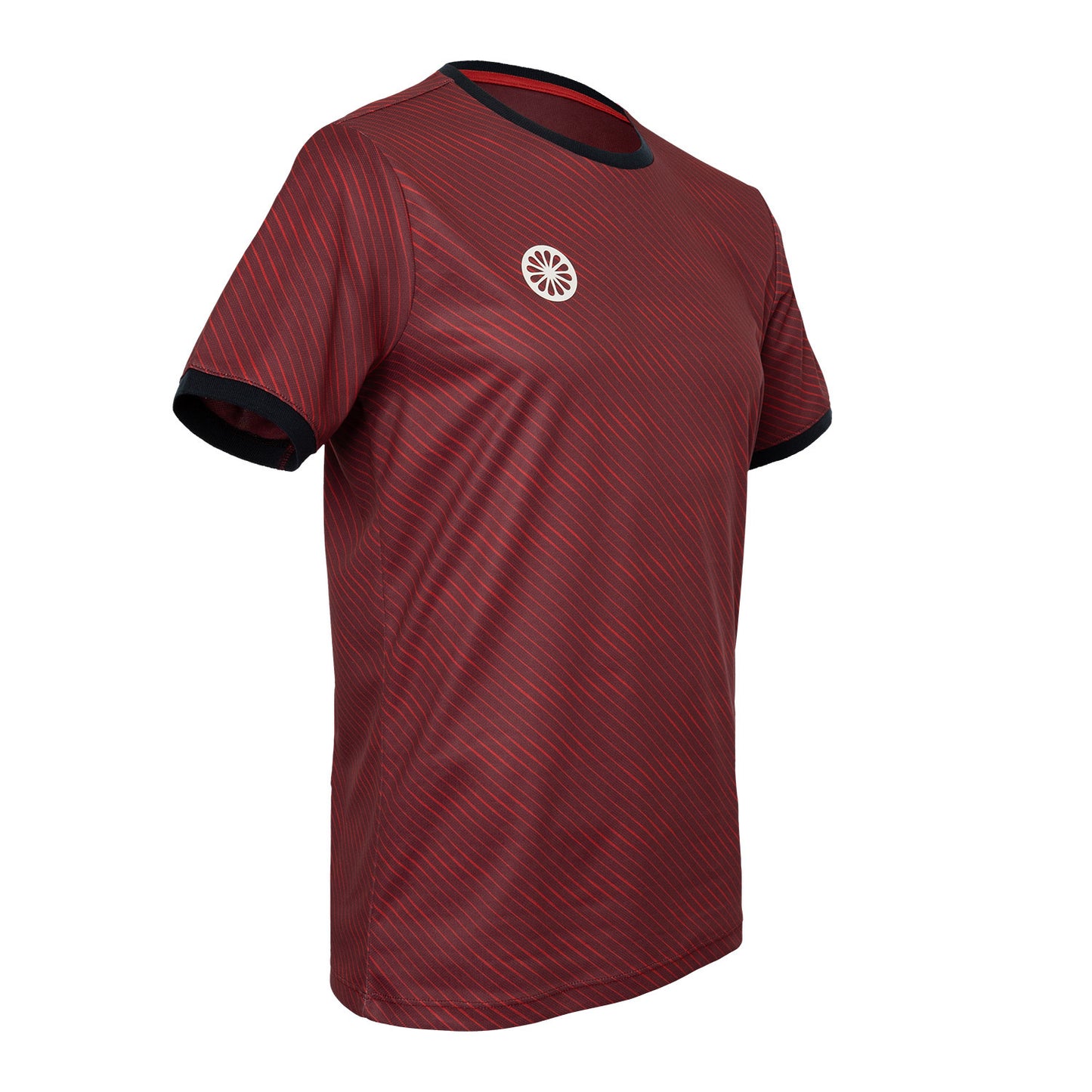 Indian Maharadja Pique Printed Tee Men Bordeaux