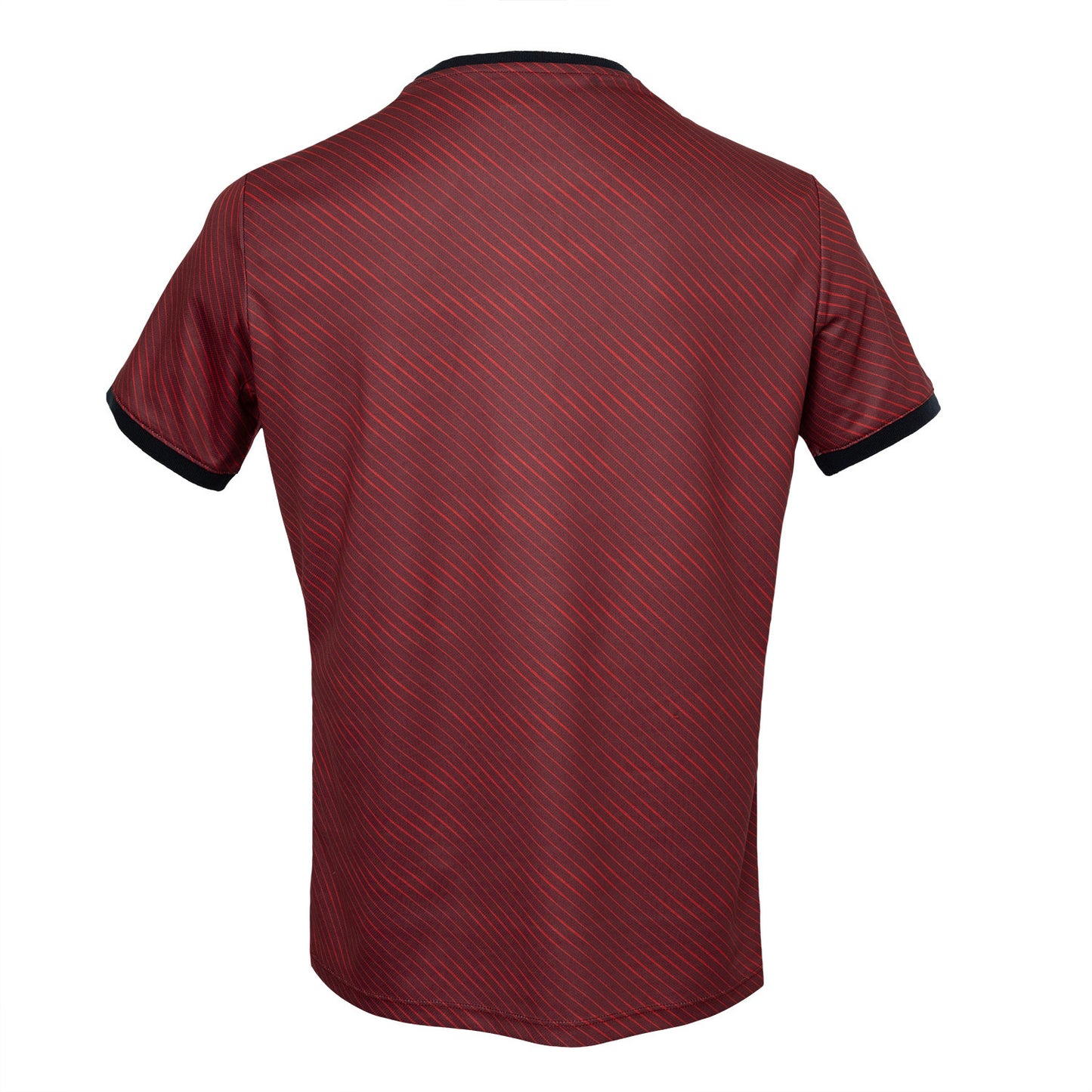 Indian Maharadja Pique Printed Tee Men Bordeaux