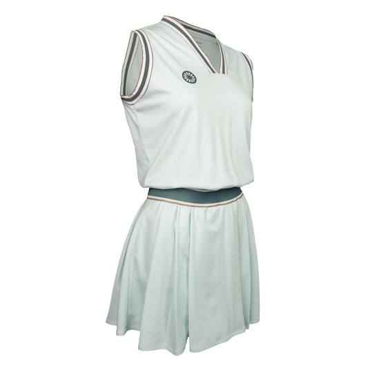 Indian Maharadja Pique 2 Piece Dress Light Mint