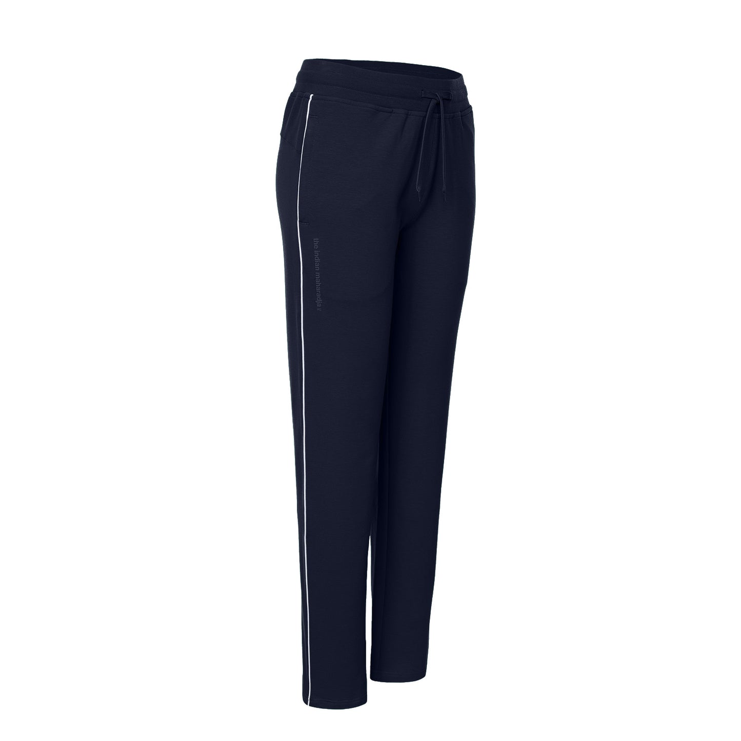 Indian Marahadja Women Cotton Track Pant Night Blue