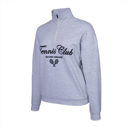 Indian Marahadja Women half zip sweater