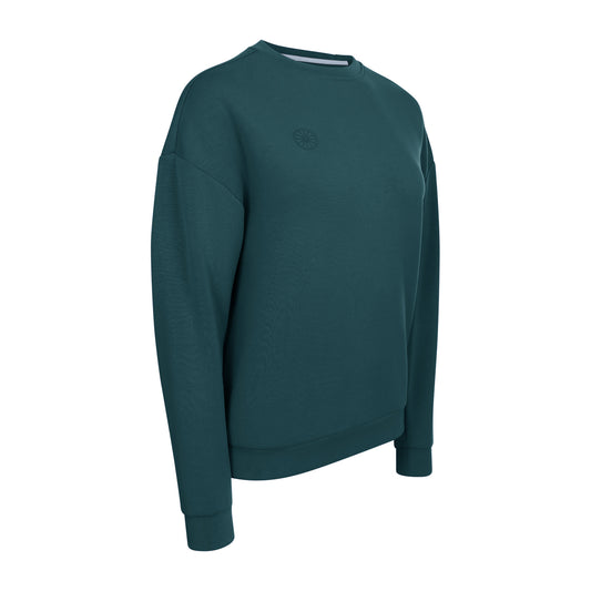 Indian Maharadja Women Soft Supreme Sweater Ocean