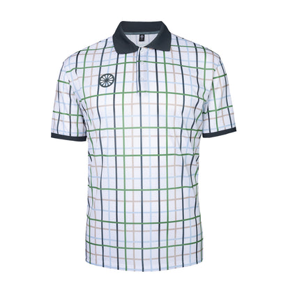 Indian Maharadja Checked Pique Polo Men